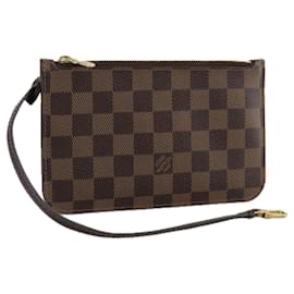 Louis Vuitton-LOUIS VUITTON Damier Ebene Neverfull PM Pouch Pouch LV Auth 108581-Other