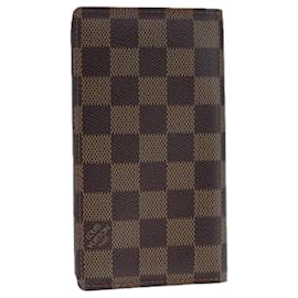 Louis Vuitton-LOUIS VUITTON Damier Ebene Agenda Poche Note Cover R20703 LV Auth bs21237-Other