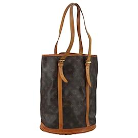 Louis Vuitton-LOUIS VUITTON Monogram Bucket GM Shoulder Bag M42236 LV Auth th5568-Monogram