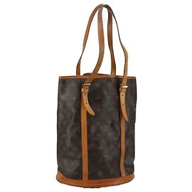 LOUIS VUITTON Bolsa de Ombro Monogram Bucket GM M42236 LV Auth th5568 Monograma