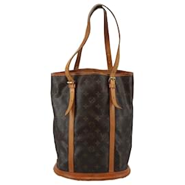 Louis Vuitton-LOUIS VUITTON Monogram Bucket GM Shoulder Bag M42236 LV Auth th5568-Monogram