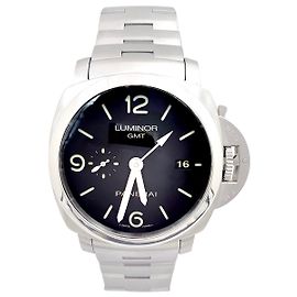 Panerai watch 'Luminor GMT' steel. Other