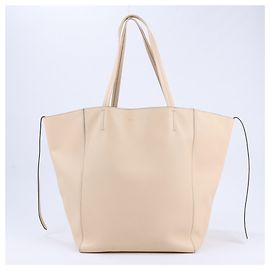 Céline Bolsa de ombro Celine Cabas Phantom Hippo Medium em bege Bege