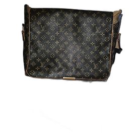 Louis Vuitton Messenger Bag Dark Brown Leather Dark brown