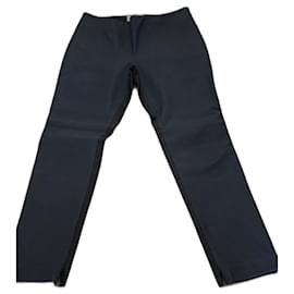 Fendi Leather Pants Dark Grey Dark grey