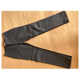 Fendi-Pants, leggings-Dark grey