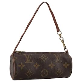 Louis Vuitton-LOUIS VUITTON Monogram Papillon Pouch LV Auth bs21263-Monogram