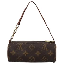 Louis Vuitton-LOUIS VUITTON Monogram Papillon Pouch LV Auth bs21263-Monogram