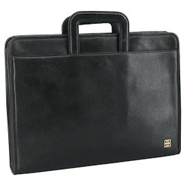 Bolsa de mão GIVENCHY em couro preto Auth bs21067 Preto
