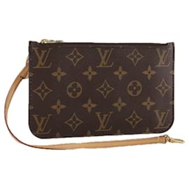 Louis Vuitton-LOUIS VUITTON Monogram Neverfull PM Pouch LV Auth 108716-Monograma