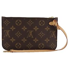 Louis Vuitton-LOUIS VUITTON Monogram Neverfull PM Pouch LV Auth 108716-Monograma