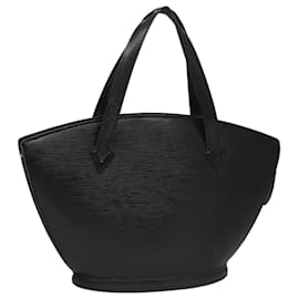 Louis Vuitton-LOUIS VUITTON Epi Saint Jacques Hand Bag Black M52272 LV Auth 109004-Black