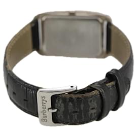 Autre Marque-Burberrys Watches Leather Black Auth 105337-Black