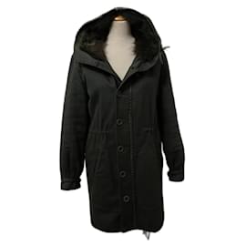 Antik Batik-Coats, Outerwear-Khaki