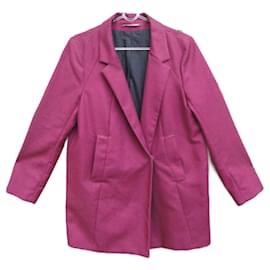 Comptoir Des Cotonniers-Coats, Outerwear-Red