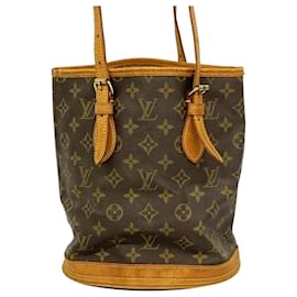 Louis Vuitton-Louis Vuitton Bucket PM-Brown