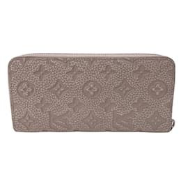 Louis Vuitton-Louis Vuitton Taurillon Zippy Wallet-Brown,Blue