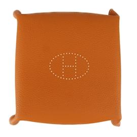 Hermès-Hermes Vide Poche Mise et Lerance Desk Tray-Orange