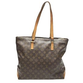 Sac tote Monogram Louis Vuitton Marron Monogramme