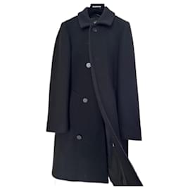 Balenciaga-Small coat or pea coat-Black