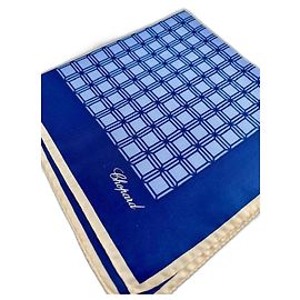 Lenço quadrado de seda de luxo CHOPARD Multicor