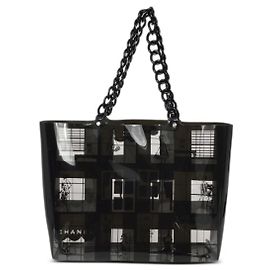Chanel Coco Window tote bag black Black