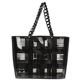 Borsa tote Coco Window Chanel nera Nero
