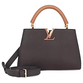 Louis Vuitton-Louis Vuitton Capucines MM Bag-Brown,Beige,Camel