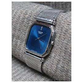 Seiko-Seiko Credor quartz watch ref. 5931-5290-Silvery,Blue