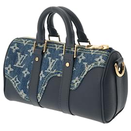 Louis Vuitton-Louis Vuitton Keepall XS-Blue