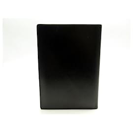 Montblanc-NINE PASSPORT HOLDER MONTBLANC MEISTERSTUCK 38434 BLACK LEATHER HOLDER-Black