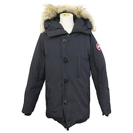 CANADA GOOSE CHATEAU 3426W PARKA COAT M 50 BLUE DOWN JACKET Navy blue