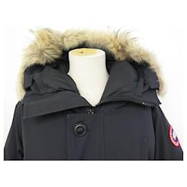 Canada Goose-CANADA GOOSE CHATEAU 3426W PARKA COAT M 50 BLUE DOWN JACKET-Navy blue