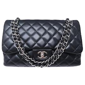 Chanel-CHANEL TIMELESS 11.12 GRAND CLASSIC JUMBO A58600 SHOULDER BAG-Black