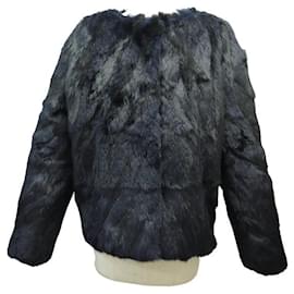 Yves Salomon-YVES SALOMON METEO RABBIT FUR COAT M537560LLXXX 38 M-Other
