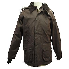 GIACCA BARBOUR BEAUFORT 36 S COTONE OLIO MARRONE Marrone