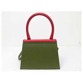 Jacquemus-JACQUEMUS LE GRAND CHIQUITO 213BA0003 SHOULDER HAND BAG RED-Red