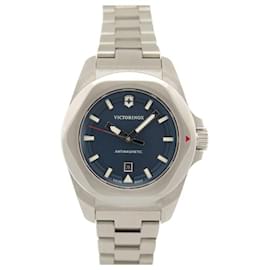 Autre Marque-NINE VICTORINOX INOX SMALL 241261 36 MM STEEL QUARTZ FULLSET WATCH-Silvery