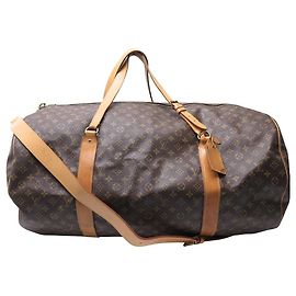 BORSA DA VIAGGIO VINTAGE LOUIS VUITTON POLOCHON 70 CANVAS MONOGRAM Marrone