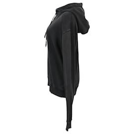Saint Laurent- Saint Laurent 1971 Embellished Hoodie in Black cotton-Black