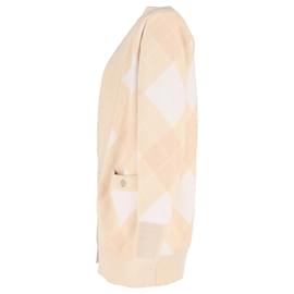 Sandro- Sandro Paris Glenda Printed Open Cardigan with Pockets in Multicolor Wool-Multiple colors