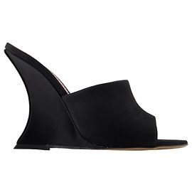 Nina Pumps - Paris Texas - Seide - Schwarz Schwarz