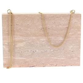 Autre Marque-GIA COUTURE Clutch bags T.  Synthetic-Beige