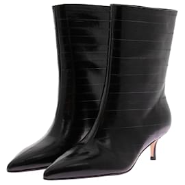 Autre Marque-NON SIGNE / UNSIGNED Ankle boots T.EU 39.5 Patent leather-Black