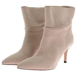 Autre Marque-ILIO SMERALDO Ankle boots T.EU 40 Suede-Beige
