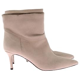 Autre Marque-ILIO SMERALDO Ankle boots T.EU 40 Suede-Beige