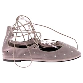 Autre Marque-ILIO SMERALDO Flats T.EU 39 Velvet-Grey
