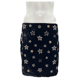 HALLHUBER Gonne T.FR 42 Velluto Nero