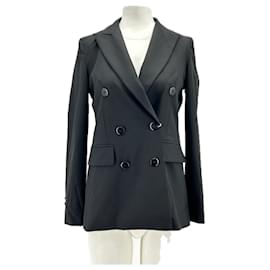 Autre Marque INTREND Jackets T.FR 36 Polyester Black