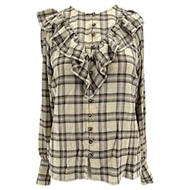 SéZane-SEZANE Tops T.FR 34 Viscose-Beige